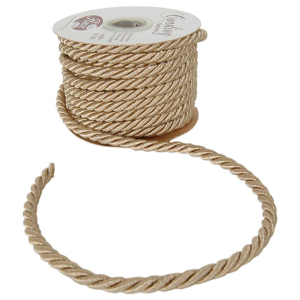Cording 5MM - 10 yards per Roll Beige