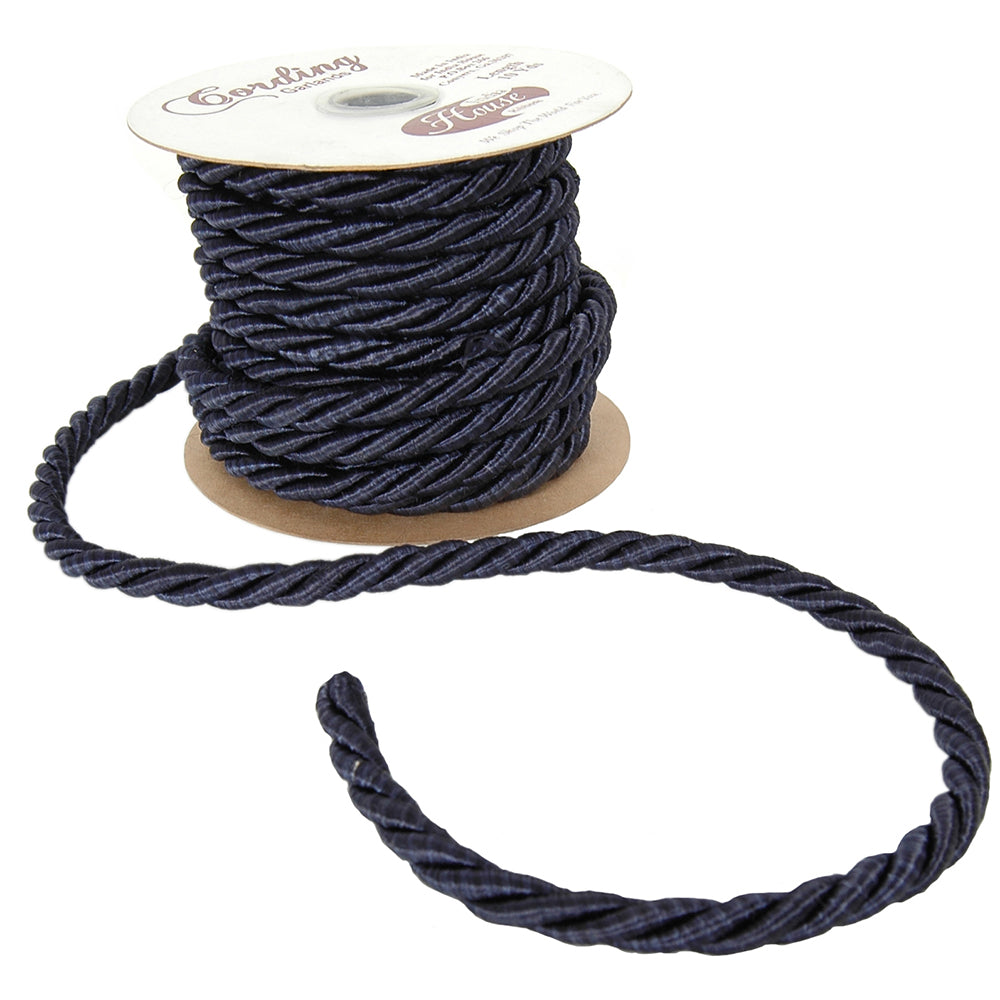 Cording 8MM - 10 yards per Roll Navy