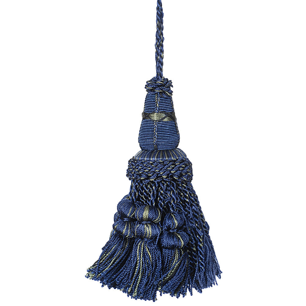 Tassel 6" Jhalar Navy Mix