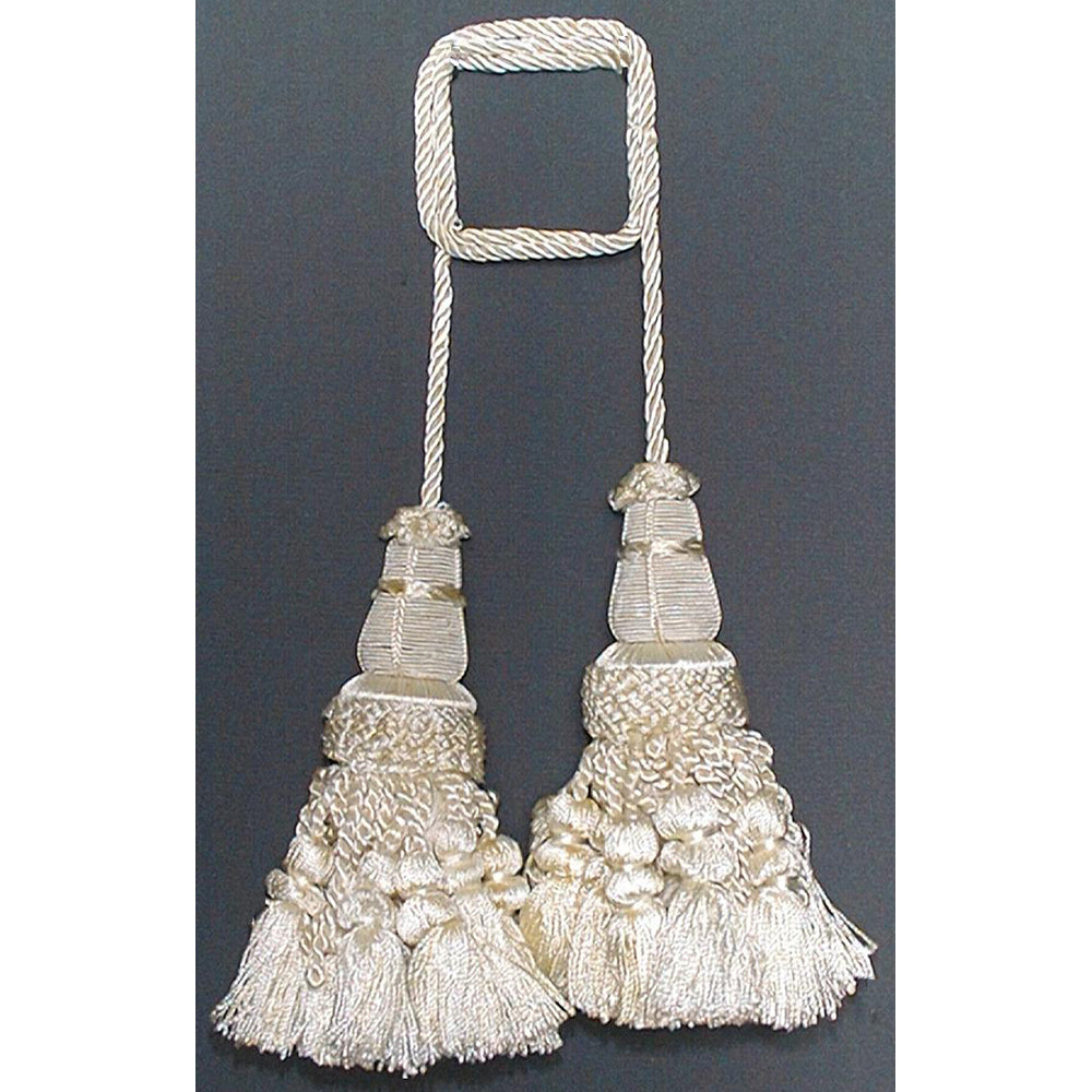 Chair Tie 24" Jhalar Ivory Mix