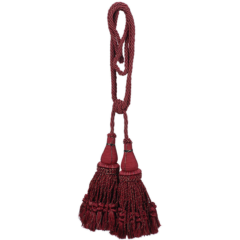 Tieback Jhalar Burgundy Mix
