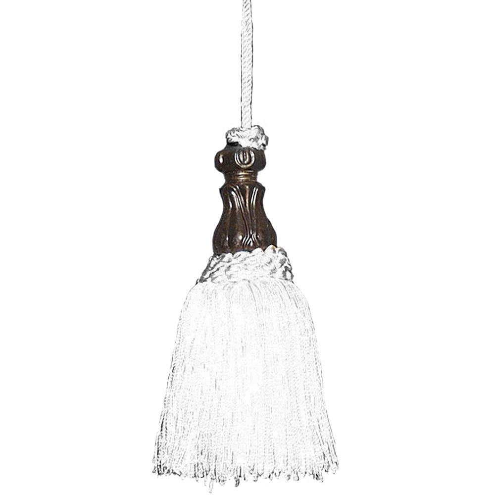 Tassel 6" Surahi Ivory Mix
