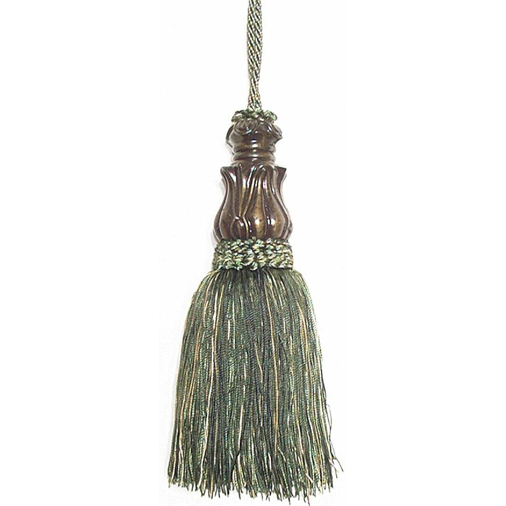 Tassel 8" Surahi Olive Mix