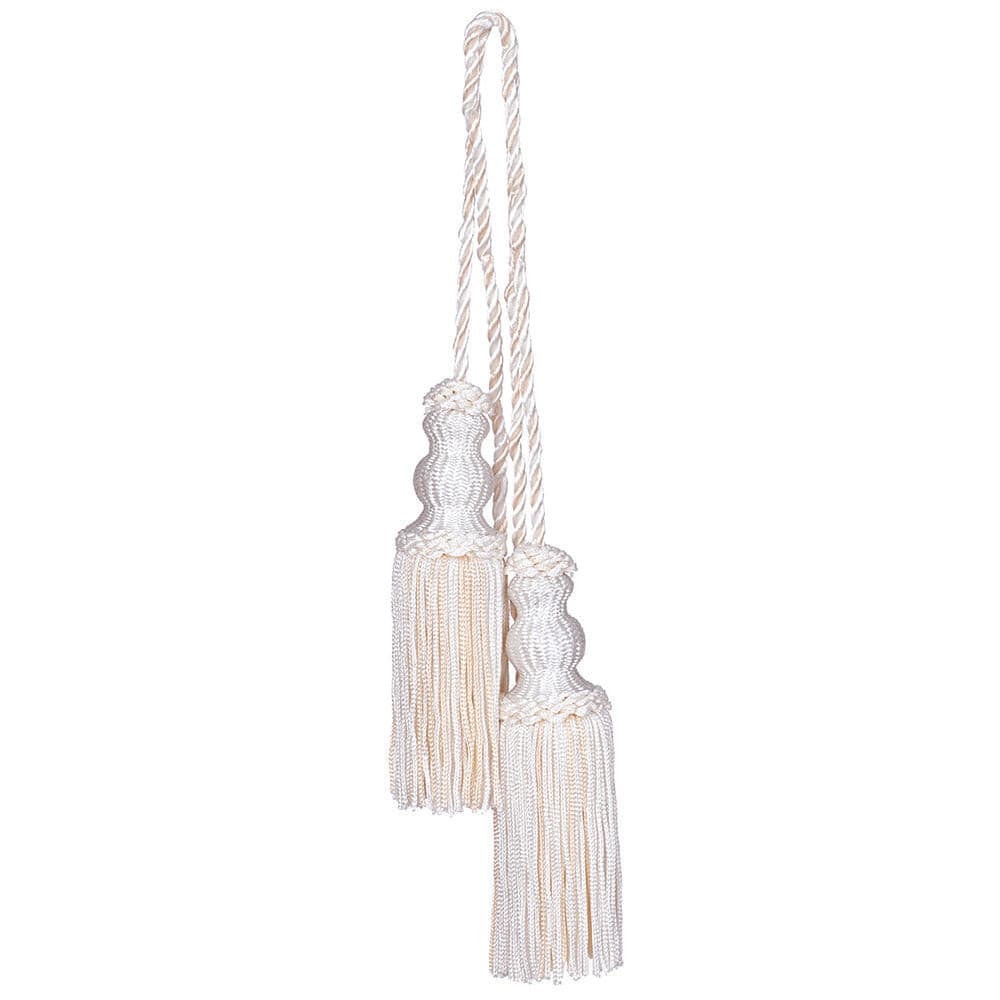 Chair Tie 24" Braided Ivory Mix