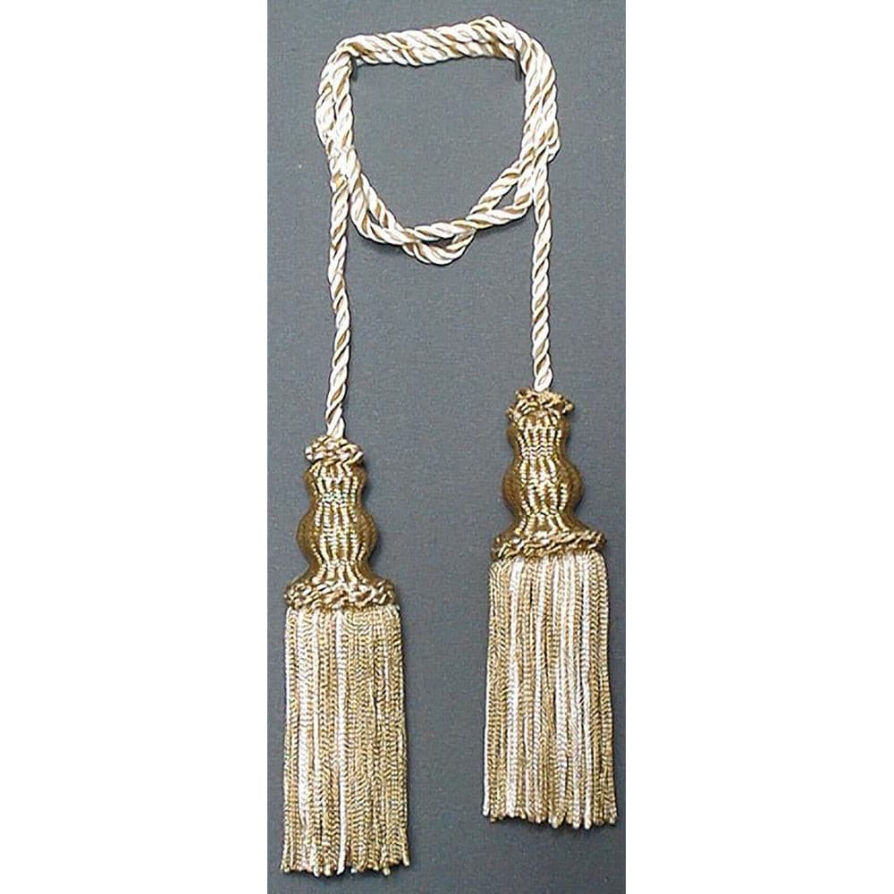 Chair Tie 24" Braided Beige Mix