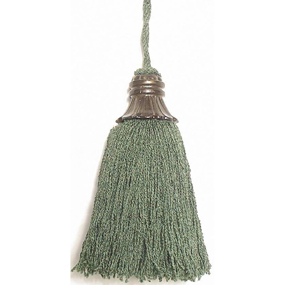 Tassel 8" Chenille Olive