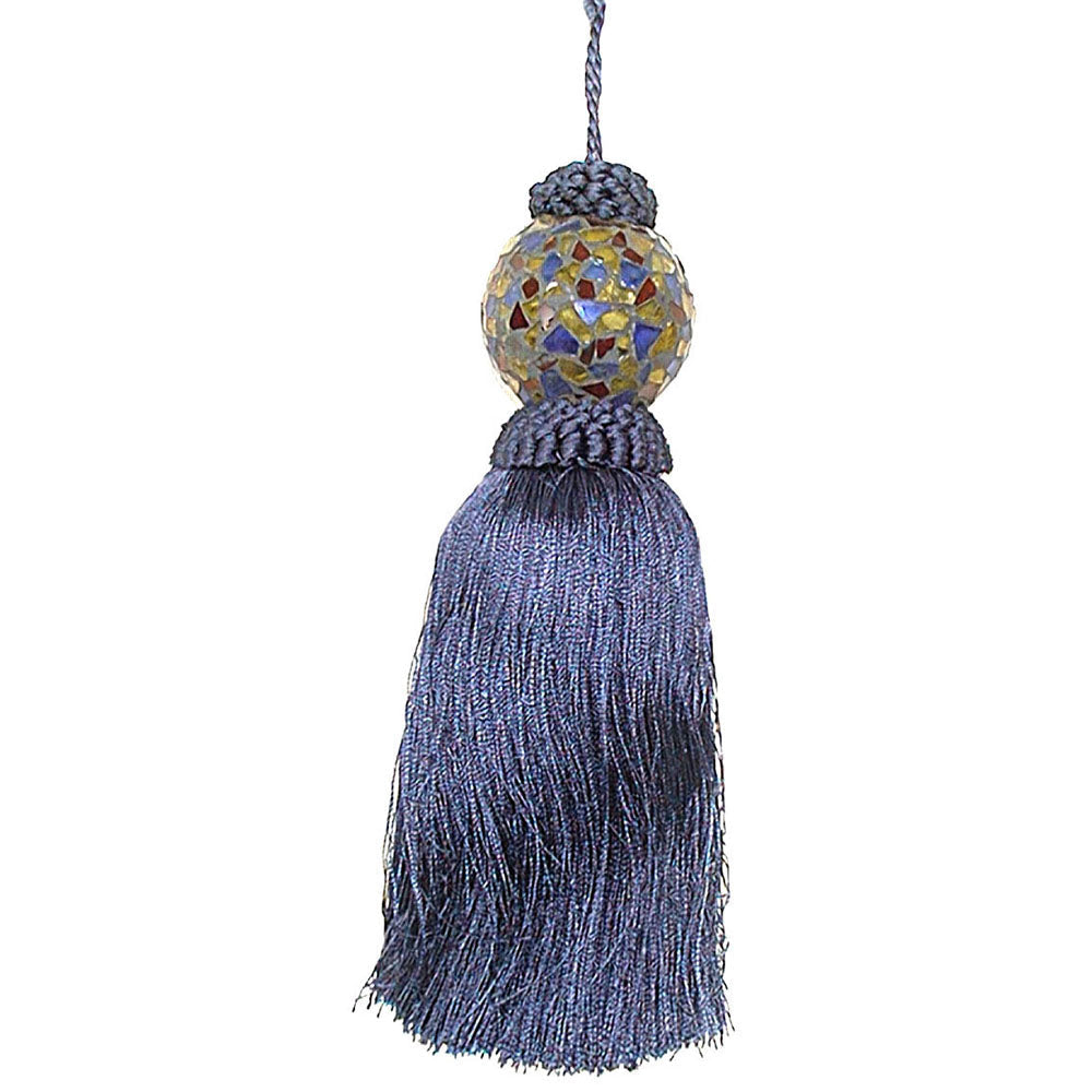 Tassel 8" Mosaic Blue