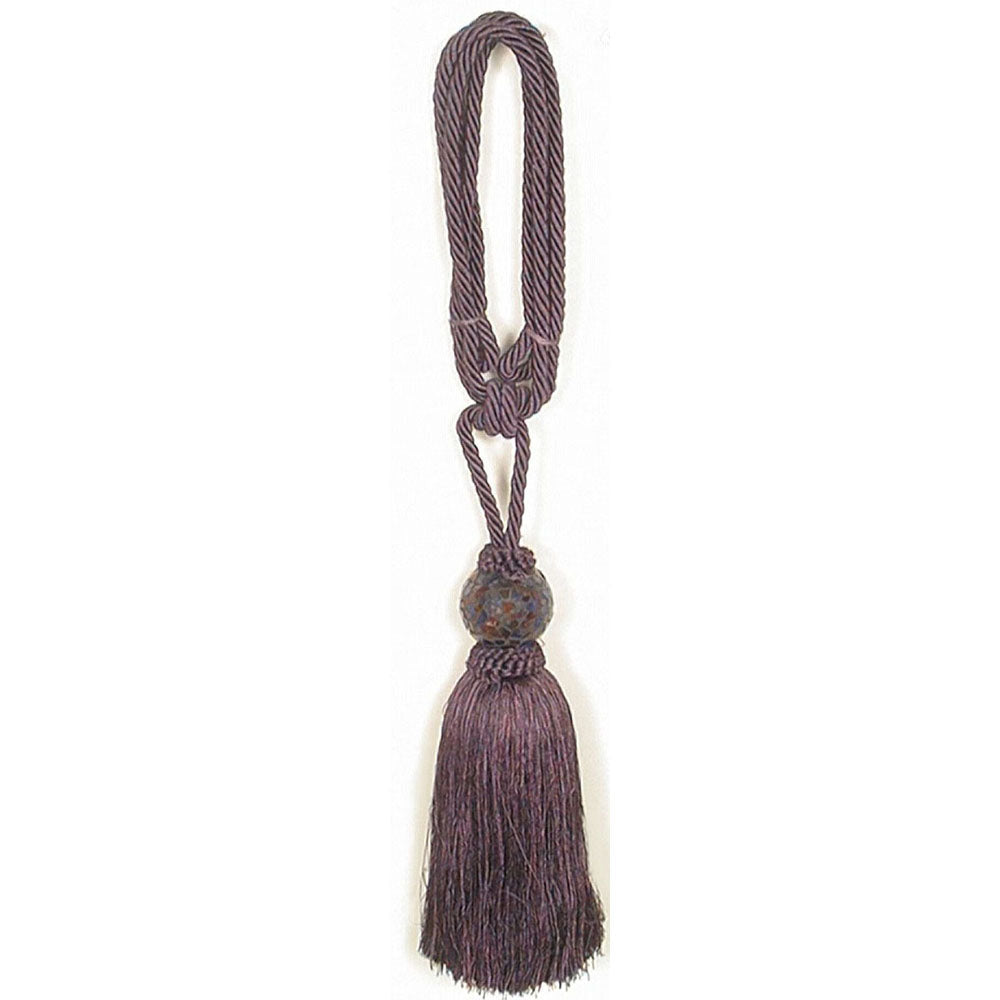 Tieback Mosaic Aubergine Mix