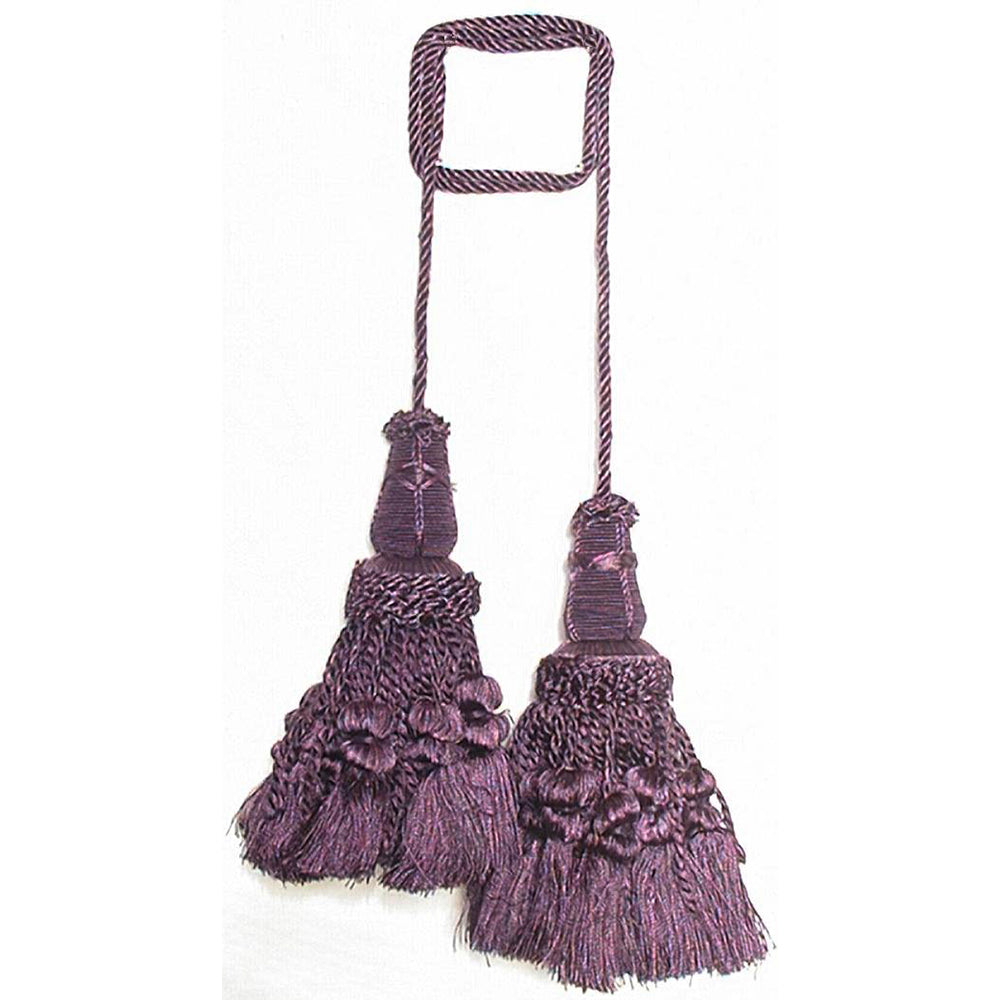 Chair Tie 24" Jhalar Aubergine Mix