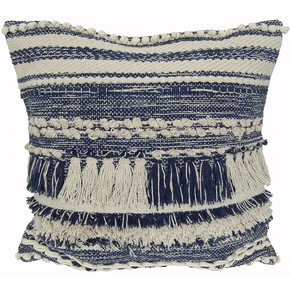Pillow 20" Square Boho Indigo