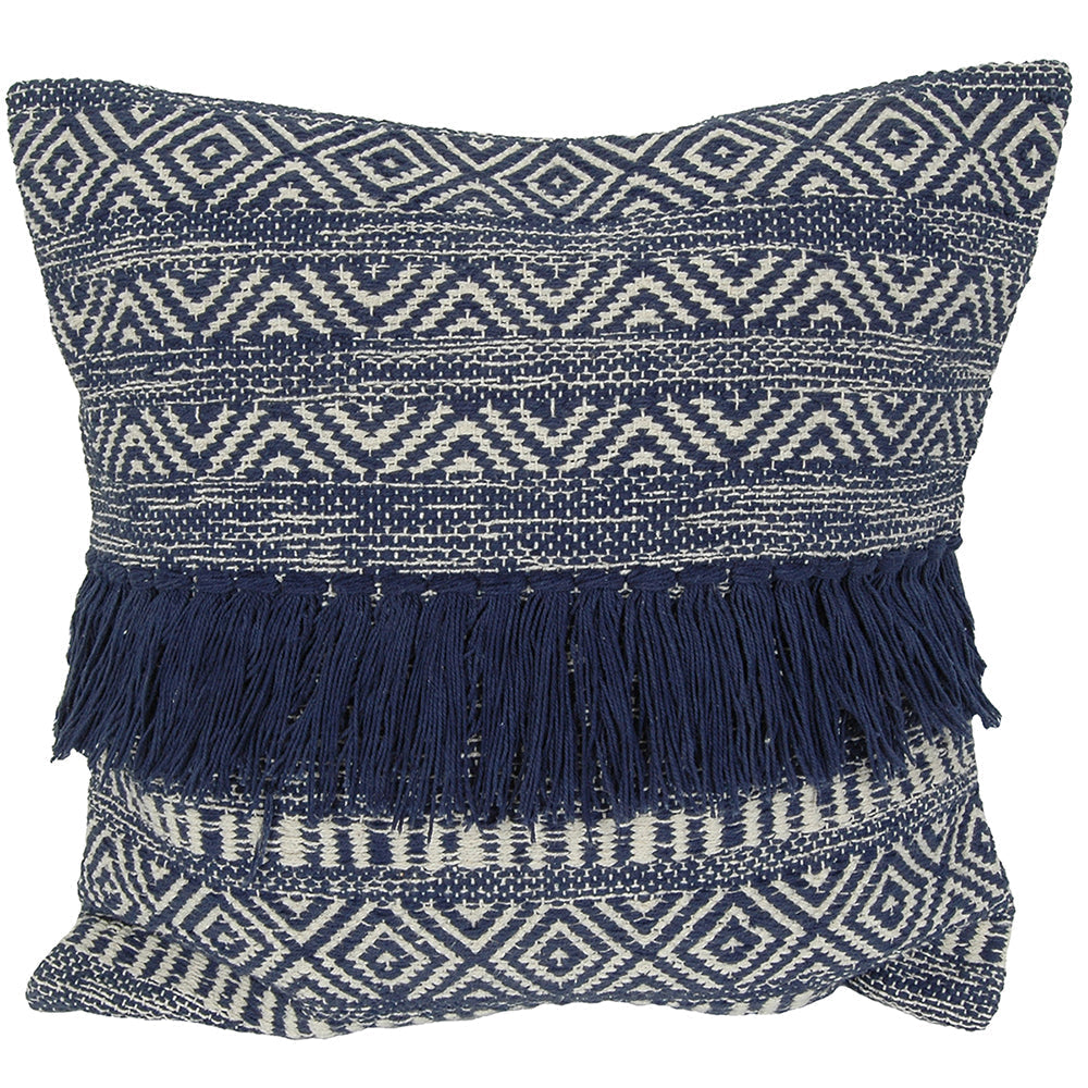 Pillow 20" Square Boho Indigo