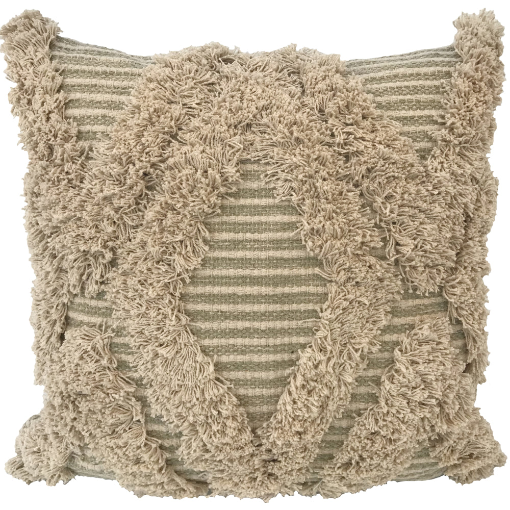 Pillow 20" Square Boho Evergreen