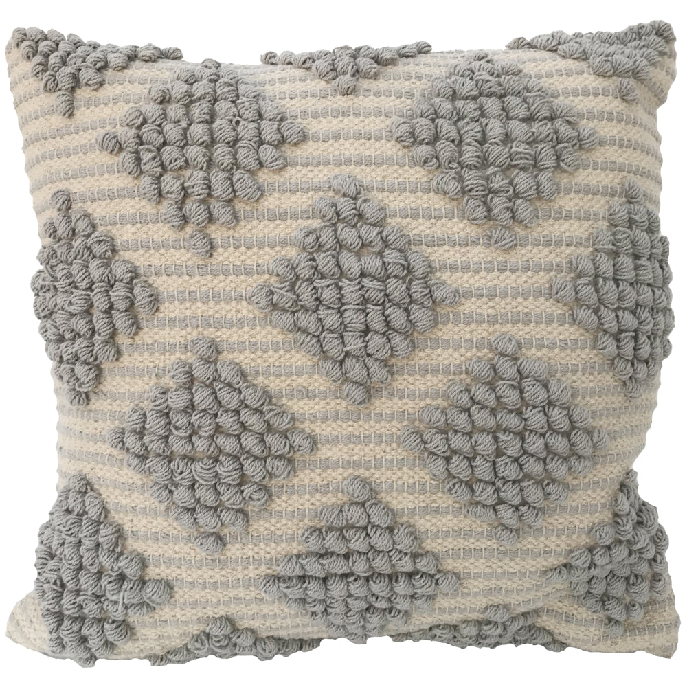 Pillow 20" Square Boho Steely
