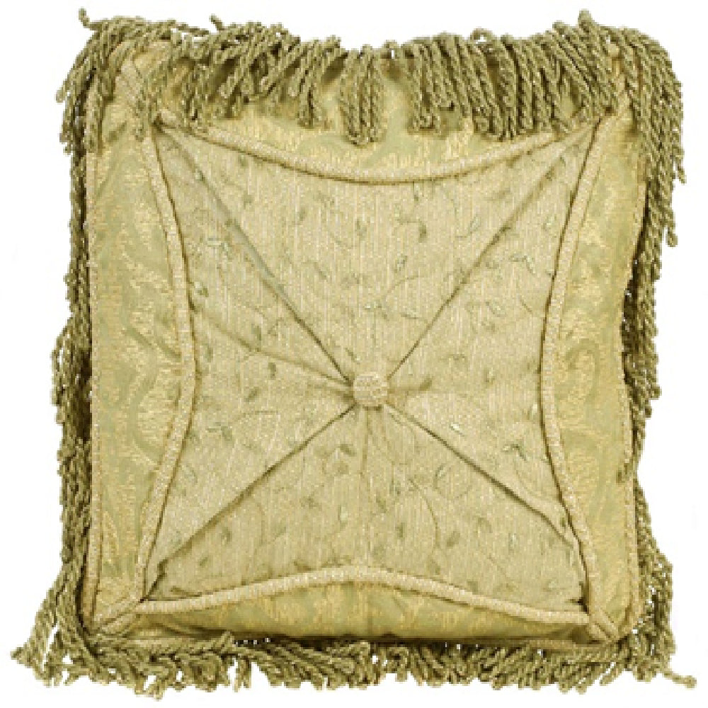 Pillow 16" Square Bullion Sage
