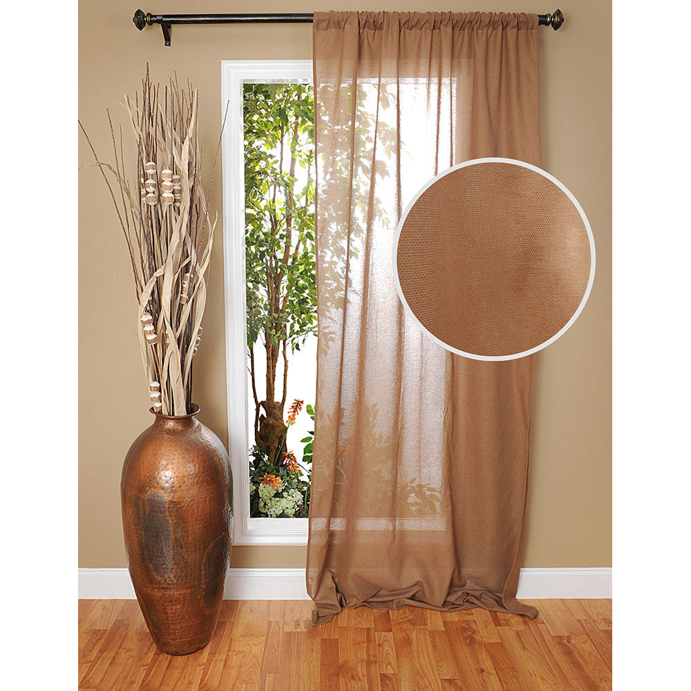 Drapery Panel 48"W x 96"L Shalin Beige
