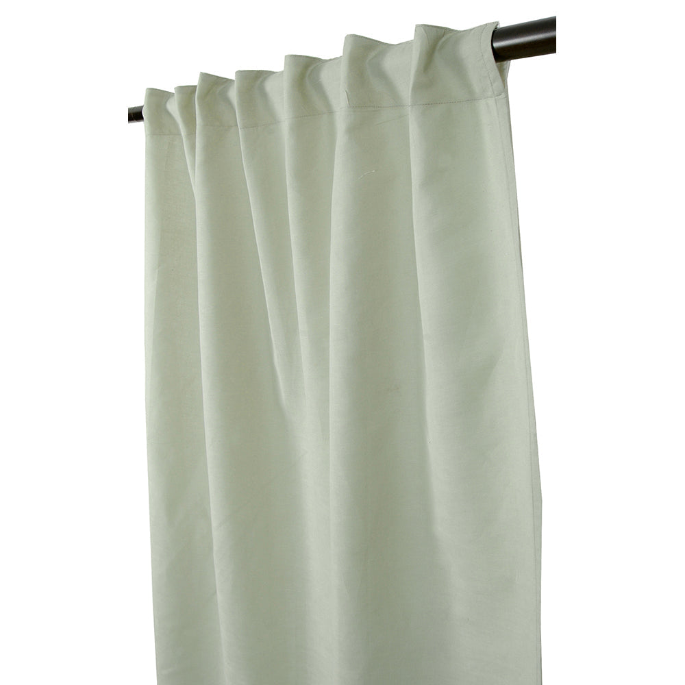 Drapery Panel 48"W x 96"L Linen Herb Lined