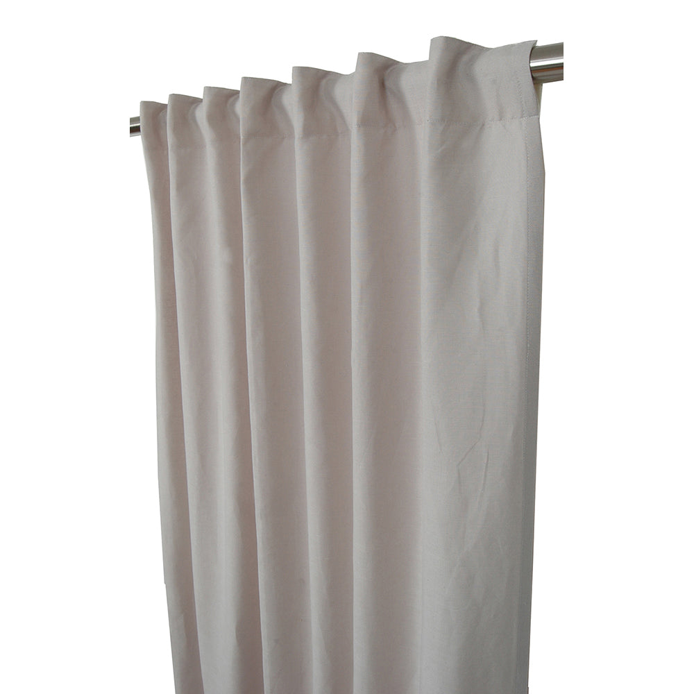Drapery Panel 48"W x 96"L Linen Ash Lined