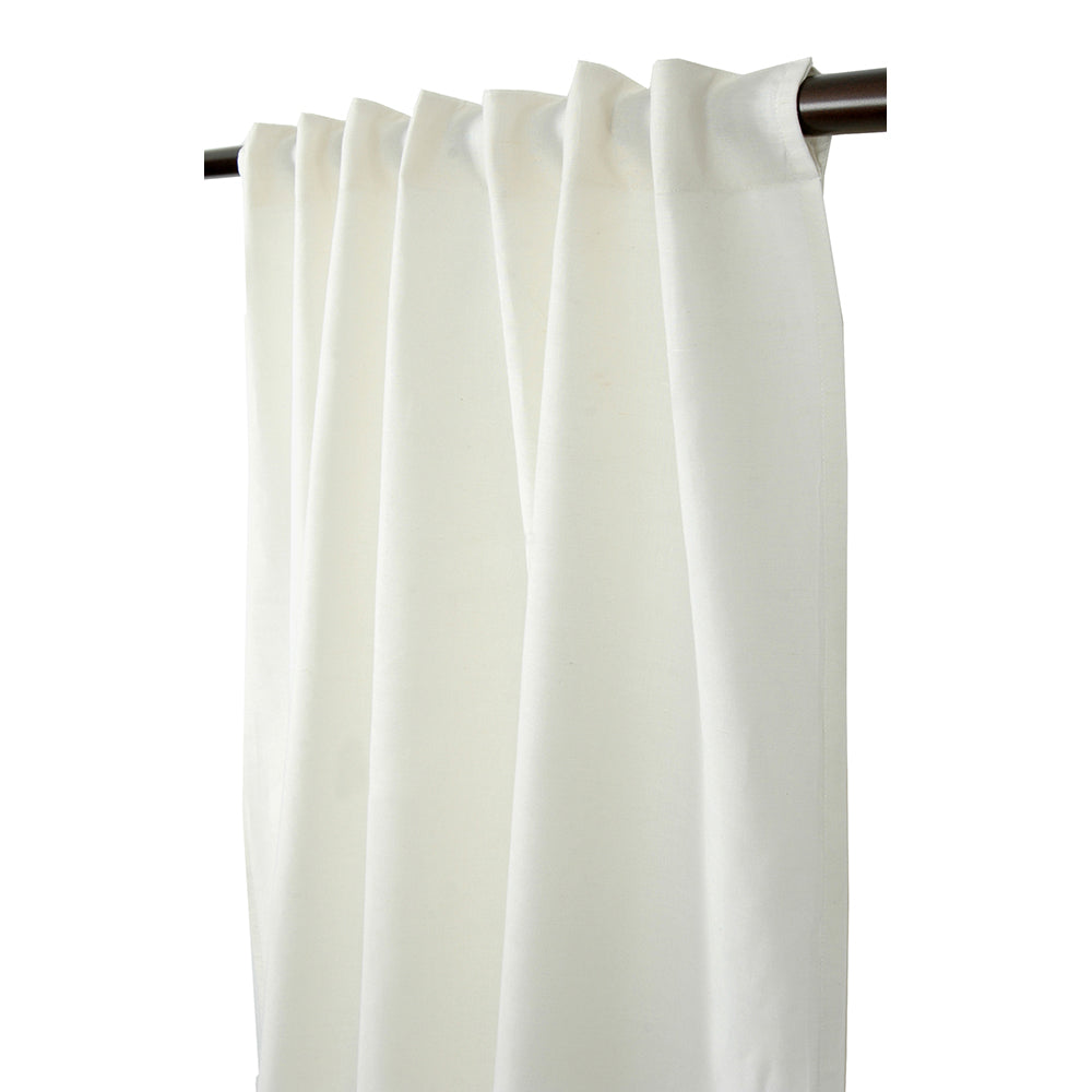 Drapery Panel 48"W x 96"L Linen Natural Lined