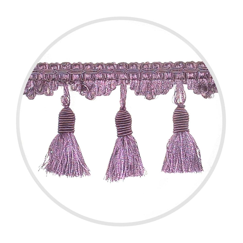 Fringe Tasseled Fancy Aubergine Mix