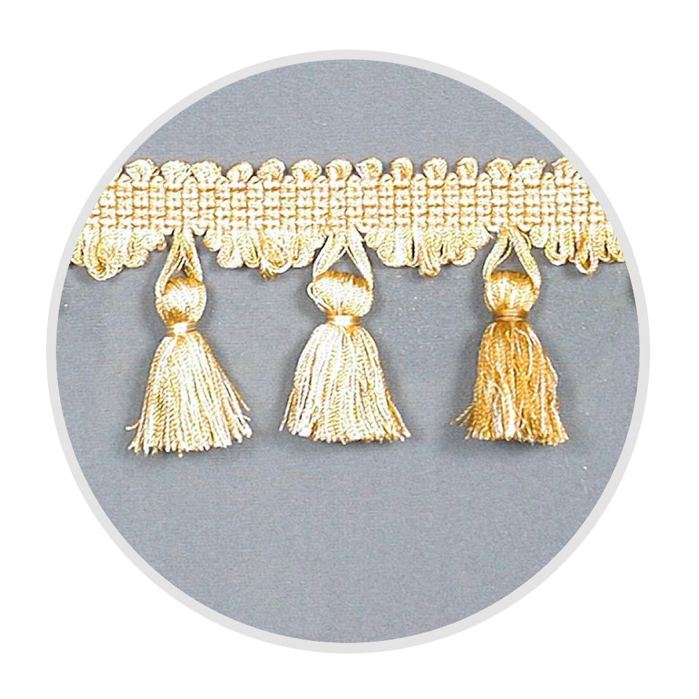 Fringe Tasseled Gold Mix