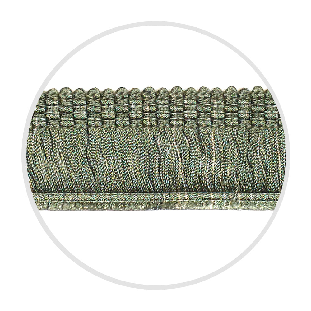 Fringe Brush 1.75" Olive Mix