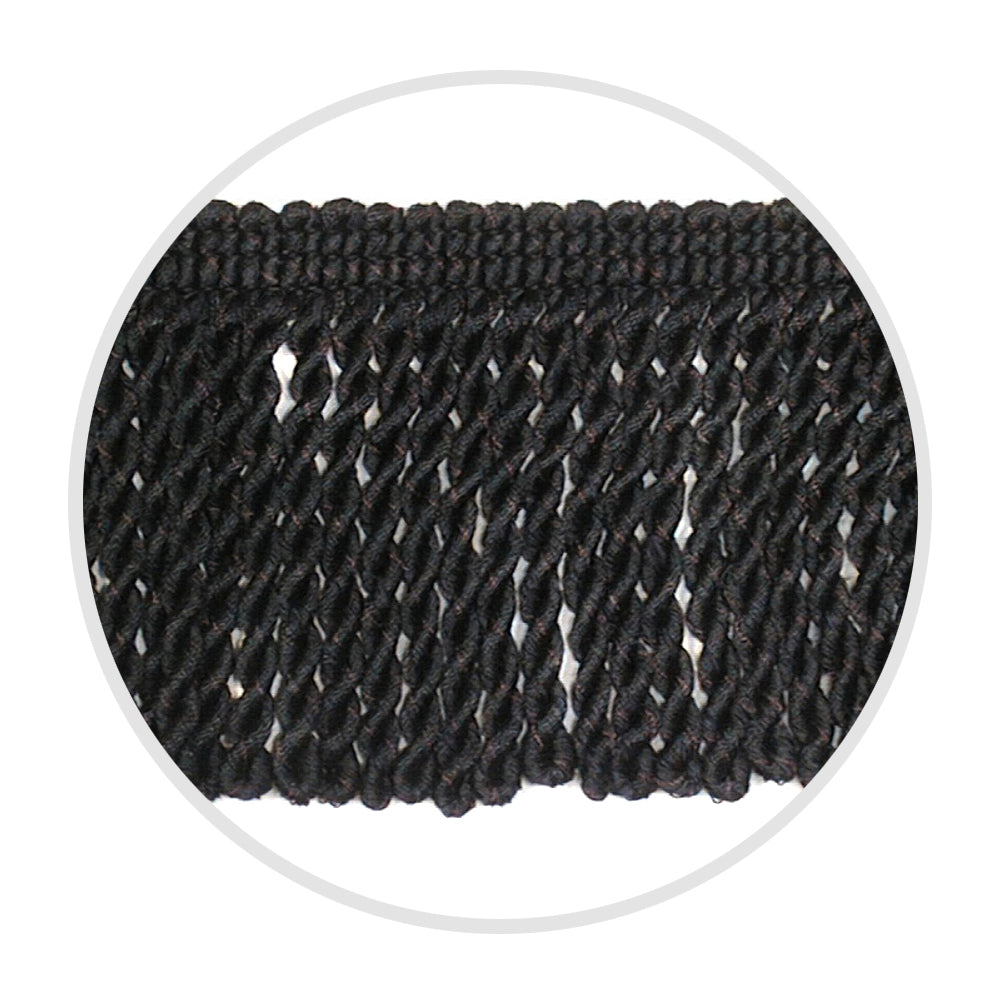 Fringe Bullion 3" Black Mix