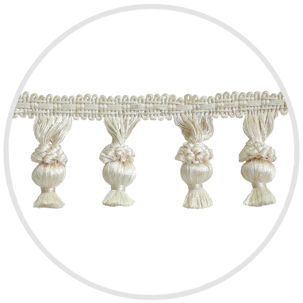 Fringe Tassel Onion Ivory Mix