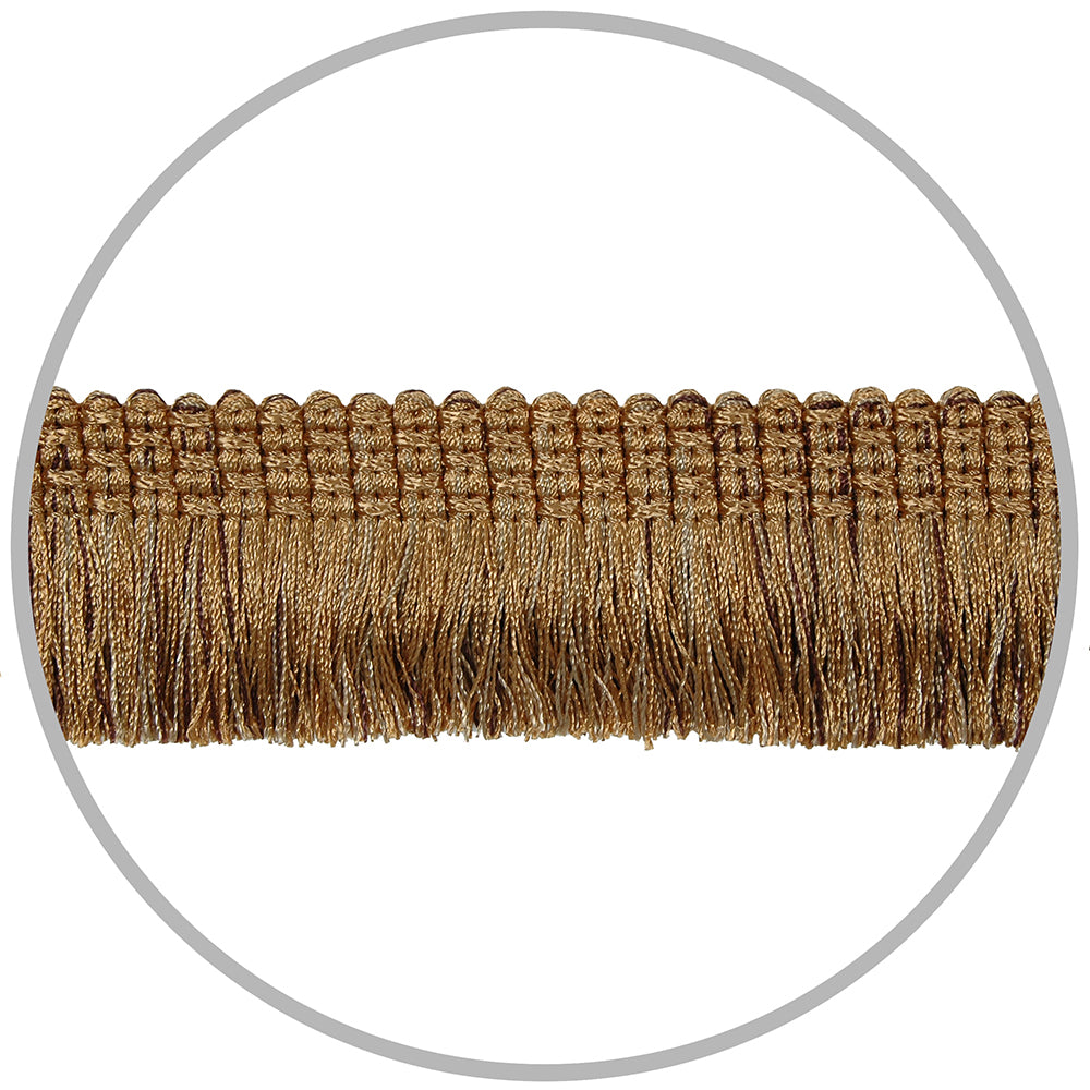 Fringe Brush 5 yards Earth Tone Mix