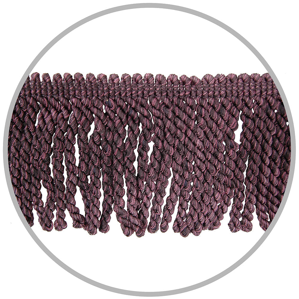 Fringe Bullion 4.5" - 5 yards Aubergine