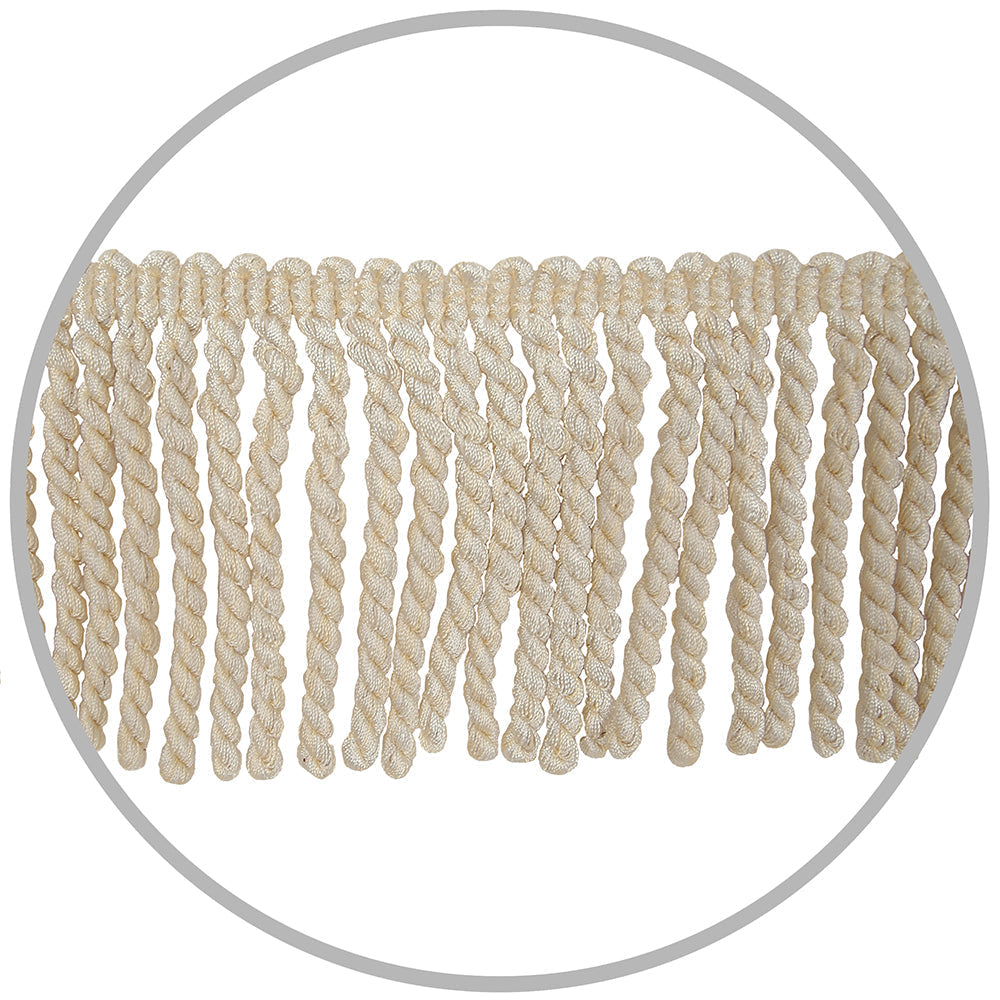 Fringe Bullion 4.5" - 5 yards Ivory