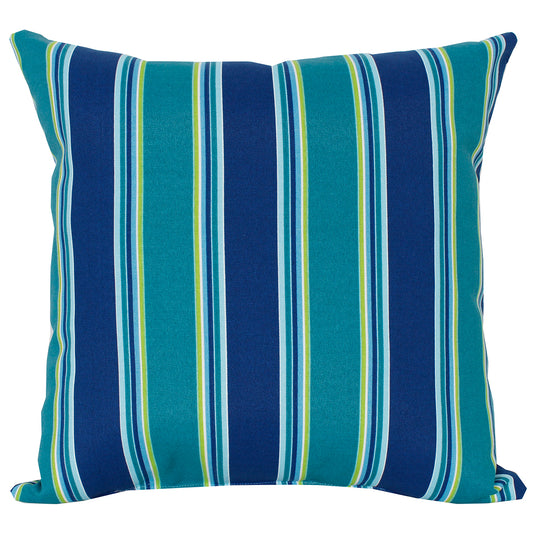 Outdoor Pillow 16" Square Tobago Lagoon