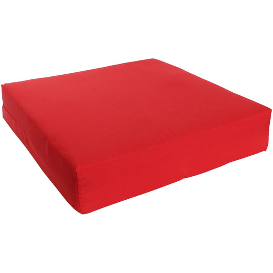 Deep Seat Cushion 22.5"x22.5"x5" Cherry
