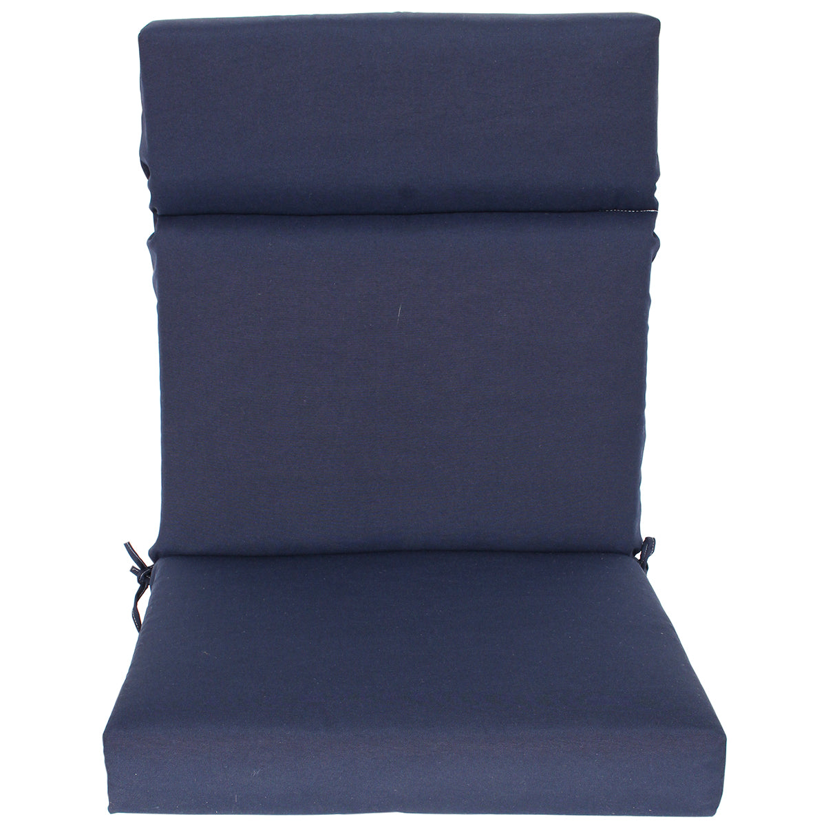 High Back Cushion 22"x44"x4" Navy Blue