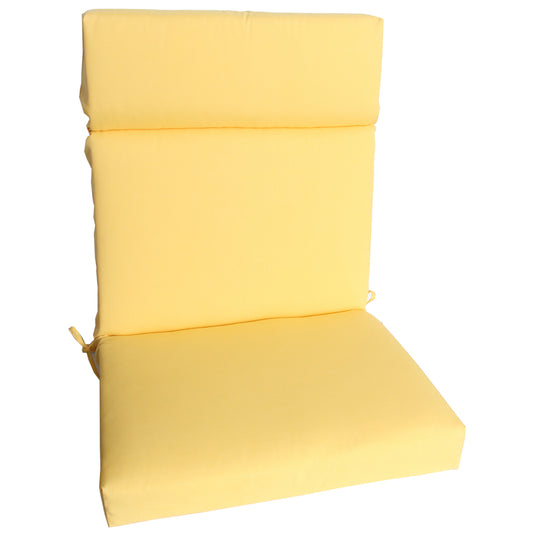 High Back Cushion 22"x44"x4" Canary