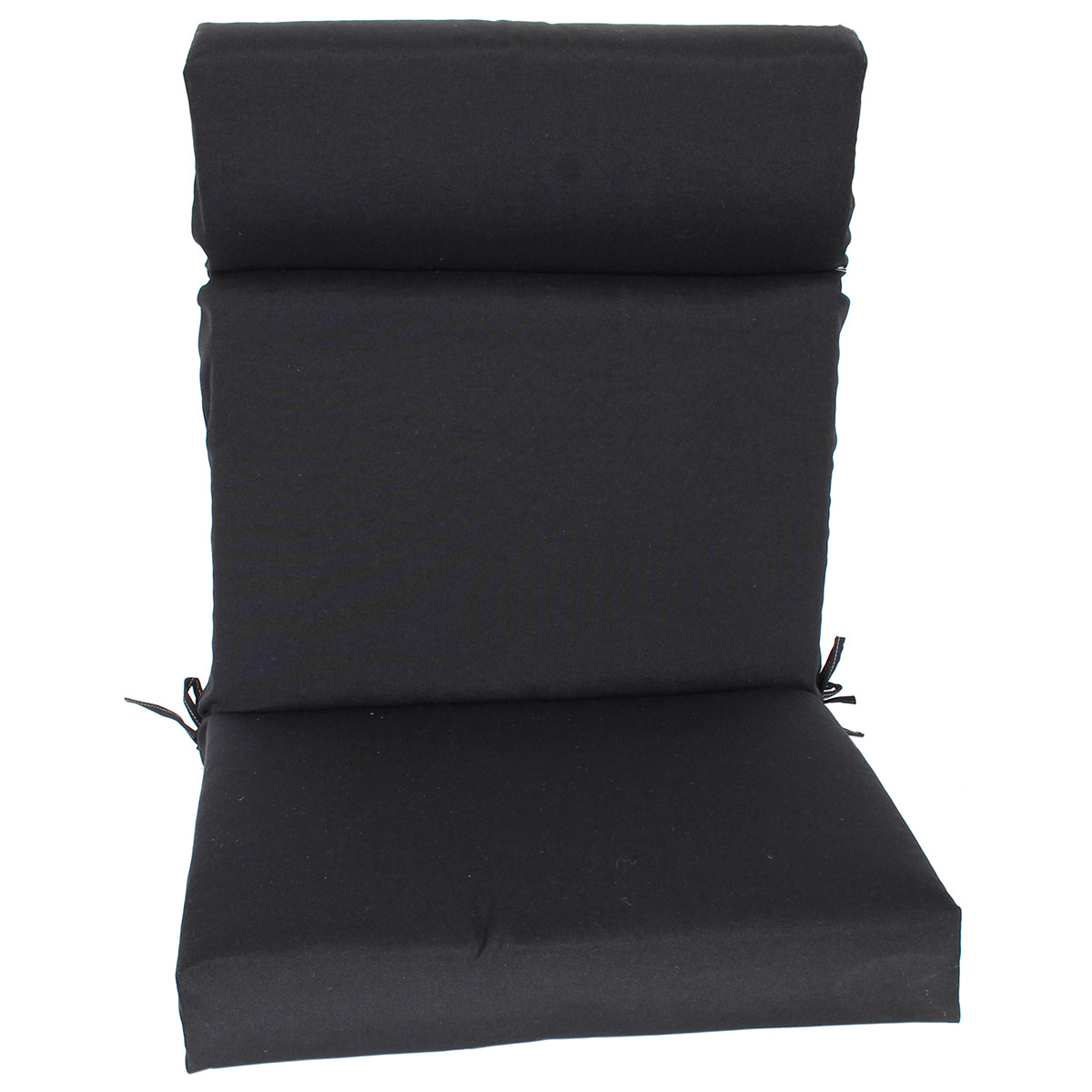 High Back Cushion 22"x44"x4" Midnight Black