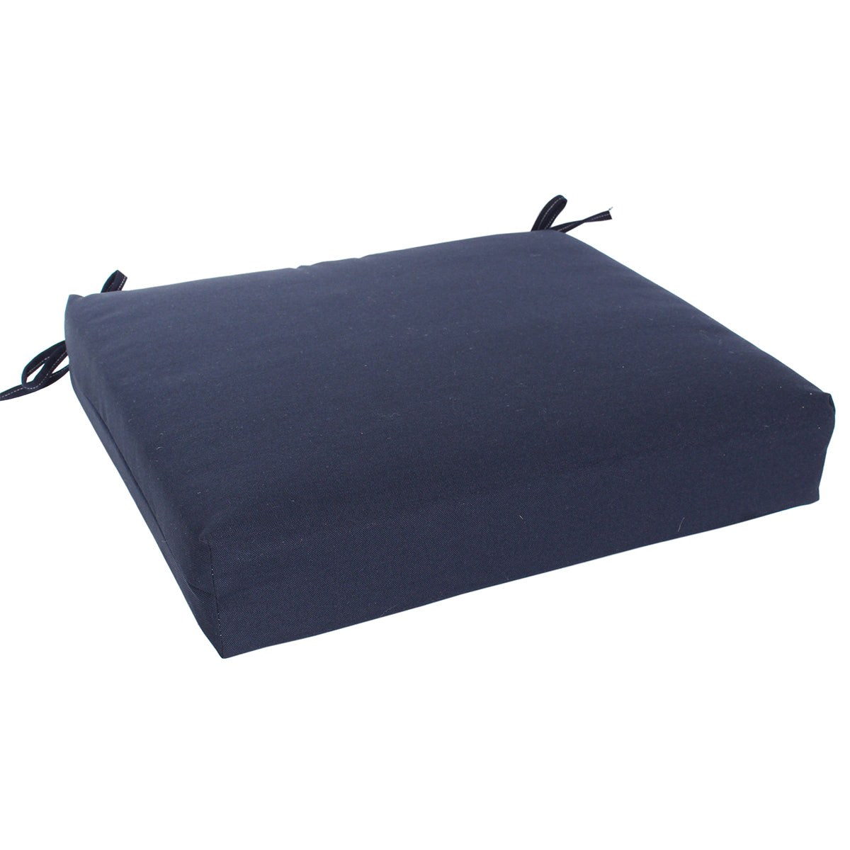 Chair Pad Cushion 16"x18"x3" Navy Blue