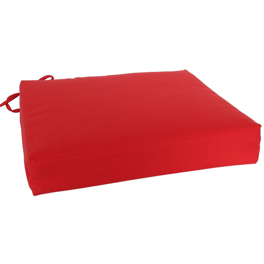 Chair Pad Cushion 16"x18"x3" Cherry