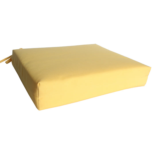 Chair Pad Cushion 16"x18"x3"  Canary