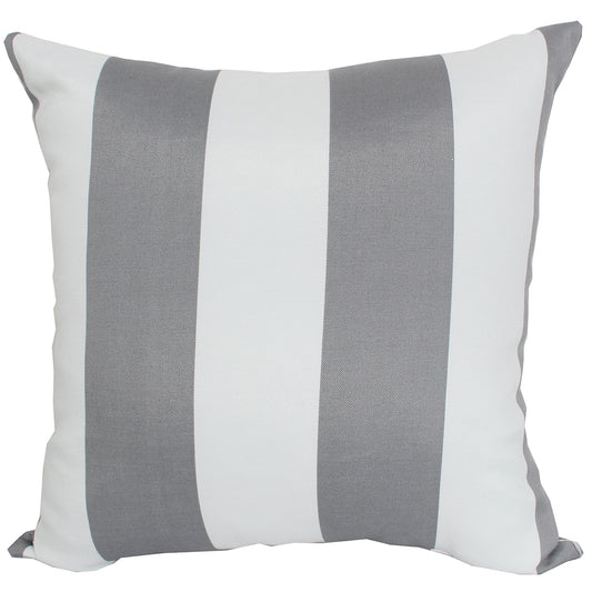 Outdoor Pillow 16" Square Cabana Gray