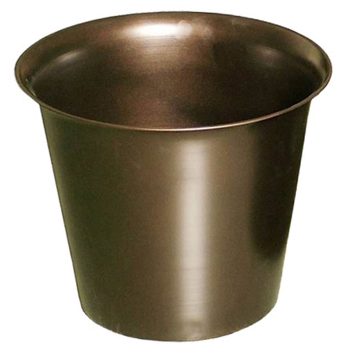 Planter 10" Gold Brown