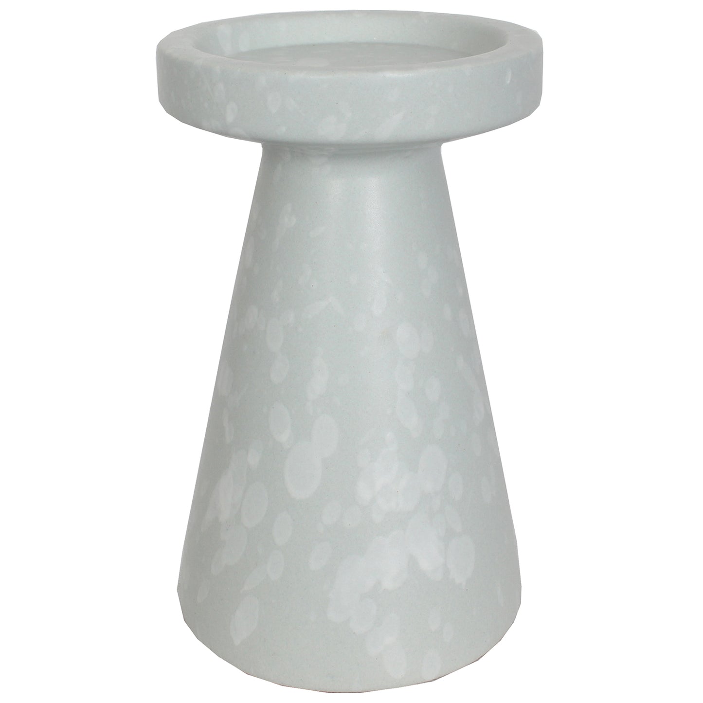 Candle Holder Pillar Ceramic 4.25"W X 8"H Dream