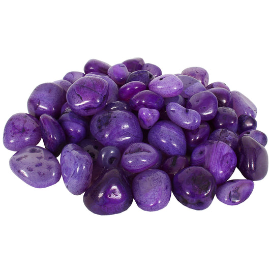 Decorative Stones 2 Lbs Amethyst Pebbles
