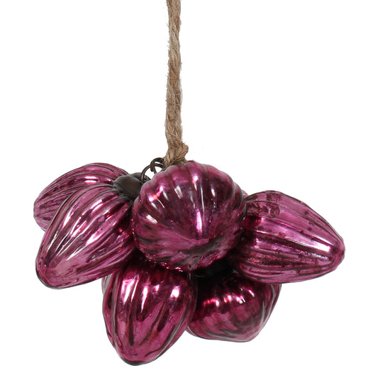 Ornament 8 Mini Cranberry
