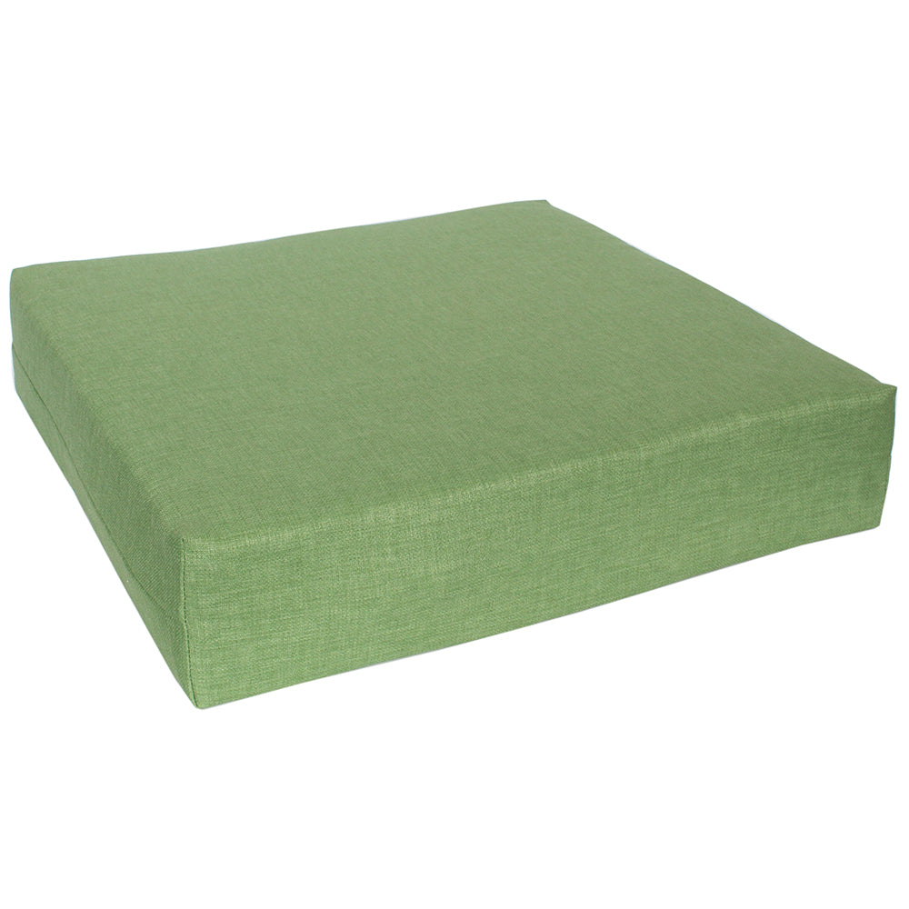 Deep Seat Cushion 22.5"x22.5"x5" Leaf Green