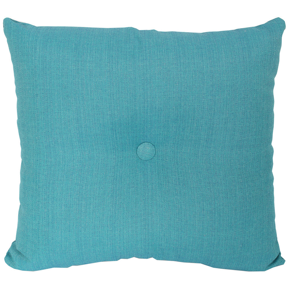 Back Cushion 22"x22"x5" Turquoise