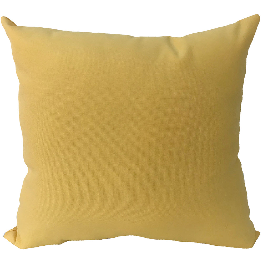 OUTDOOR PILLOW 16" CANARY