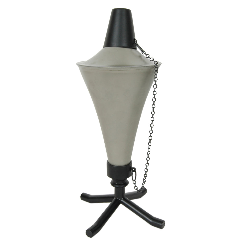 Tabletop Torch Large Conical Grey
