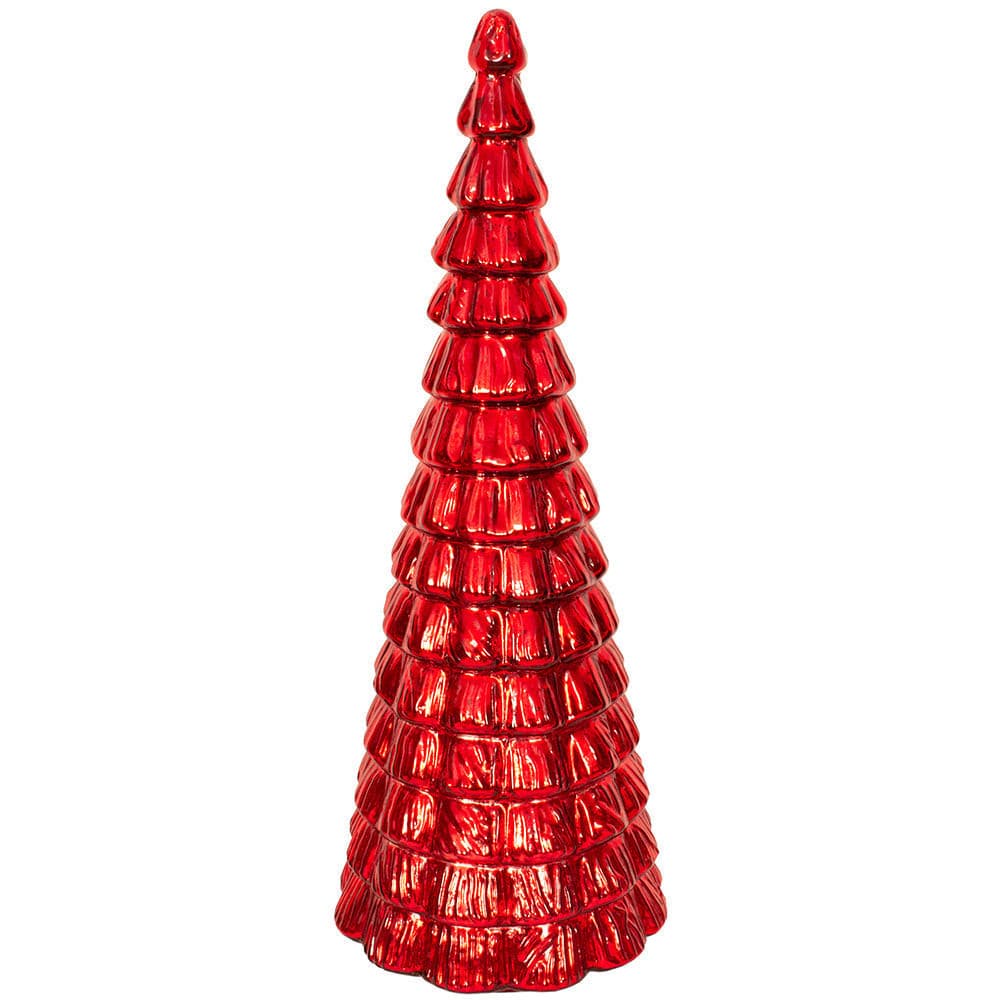 Christmas Tree Forest 9" x 24" H    - Mercury Red