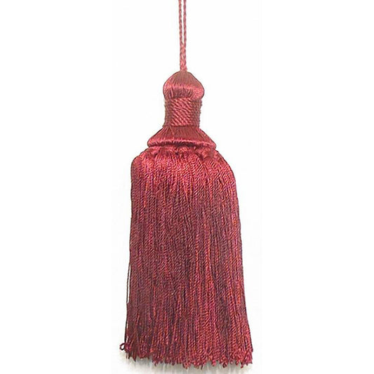 Tassel Raj Kumar 5" Burgundy