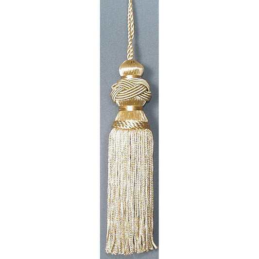 Tassel Maharani 6" Beige